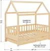 Juskys Kinderbett Marli 90 x 200 cm - Bettkasten, Gitter, Produktbild-Vorschau 14