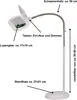 LED Lupenleuchte 3D mit Standfuss 72 SMD LEDs 8071LED-S Produktbild-Vorschau 2