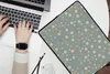 MuchoWow® Laptop Hülle 15 Zoll Polka dots - Muster - Grau Produktbild-Vorschau 2