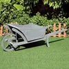 Carriola da giardino Carriola in legno Carrello per fiori Anteprima dell’immagine prodotto 2