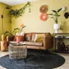 Mrcarpet Tapis de jute rond noir 200 cm Voir les images du produit 9