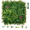 VEVOR Sztuczna żywopłot 50x50 cm, zestaw 12 sztuk, ścianka Podgląd zdjęcia produktu 1