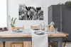 MuchoWow® Poster Zebra - Schwarz - Weiß - Tiere 120x80 cm - Produktbild-Vorschau 3