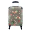 MuchoWow® Koffer Handgepäck Trolley Rollkoffer Kleine Produktbild-Vorschau 1