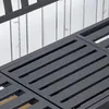 Outsunny Gartenbank mit ausziehbarem Tisch für 2 Personen Produktbild-Vorschau 8