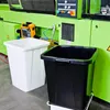 DURABLE Víko pro koš DURABIN® 90L, ?tvercové, zelená, Náhled obrázku produktu 5