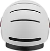The back view of a white bicycle helmet with black accents and red accents on the sides. Anteprima dell’immagine prodotto