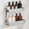 SONGMICS Duschablage ohne Bohren 2er Set, Rostfreies Produktbild-Vorschau 1