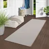 Feinschlingen Läufer Velour Teppich Strong Taupe, Produktbild-Vorschau 1