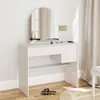 Coiffeuse avec miroir – coiffeuse moderne avec tiroirs et Voir les images du produit 6