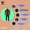 Herren Motorradkombi Textilien Schwarz Grün Orange inkl. Produktbild-Vorschau 13