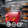 Cabina di sabbiatura AREBOS 90L | accessori per compressore Anteprima dell’immagine prodotto 3
