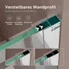 doporro Nischentür Nischenschiebetür Duschabtrennung Produktbild-Vorschau 2