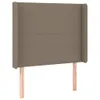 vidaXL Boxspringbett mit Matratze Taupe 100x200 cm Stoff -  Produktbild-Vorschau 13