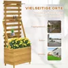 Outsunny Hochbeet mit Rankgitter, Pflanzkasten mit 3 Produktbild-Vorschau 7
