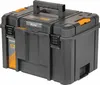 A black and orange tool box is shown against a white background. Podgląd zdjęcia produktu