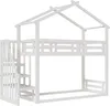 Sweiko Kinderbett 90x200cm, Niedriges Etagenbett mit Produktbild-Vorschau 9