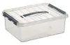 Sunware Q-Line Storage Box 36L przezroczysty/szary Podgląd zdjęcia produktu 10