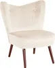 Sessel Kathy Bezug Samtvelours Buche nussbaum dunkel / Produktbild-Vorschau 1