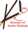 Mikado Zartherbe Keksstäbchen mit Überzug aus dunkler Produktbild-Vorschau 4