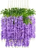 EDIBAZZAR | 12 pezzi Glicine per ghirlanda fiori pendenti Anteprima dell’immagine prodotto 8