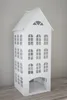 Laterne WHITE HOME weiß Haus aus Metall H60cm Dekohaus Produktbild-Vorschau 3