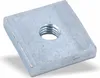 Nutenstein | Gewindeplatte 19x19x4 mm M6 Gewinde mittig | Produktbild-Vorschau 1