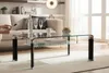 Alberto Couchtisch: Modernes Design aus Sicherheitsglas & Podgląd zdjęcia produktu 1