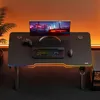 Sense7 VOLT RGB, scrivania da gaming, 120x60 cm, nera, con Anteprima dell’immagine prodotto 5