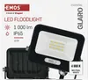 LED reflektor GLARO 10W, černý, IP65, 1000 lm, neutrální bílá Podgląd zdjęcia produktu