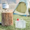Relaxdays Faltkanister 4er Set, 5 l, Hahn, Schraubdeckel, Produktbild-Vorschau 2