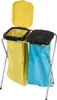 Nölle Abfallsammler 2x120 l m.Deckel schw./gelb Produktbild-Vorschau 1