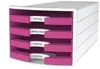 HAN Schubladenbox IMPULS 1013-56 DIN A4/C4 4Fächer offen Produktbild-Vorschau 5