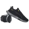 A pair of black Puma Wild Rider sneakers are displayed against a white background. Produktbild-Vorschau