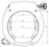ABUS Shield XPlus 5755L NR Rahmen-Schloss Produktbild-Vorschau 4