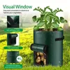 Vak na sadenie 26 l, 30 x 35 cm, s držadlami a priezorom, Náhľad obrázku produktu 4
