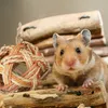 Relaxdays Hamster Zubehör Set 5 tlg., Grasröhre & 4 Bälle, Produktbild-Vorschau 3