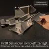 Currywurstschneider Edelstahl manuell Wurstschneider Produktbild-Vorschau 4