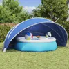 "Schlussverkauf" Pool-Dome UV-beständige - Faltbar - Blau Produktbild-Vorschau 1
