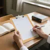 Unyqoos® 12-delige set A4-klemborden van MDF, met een Productafbeelding-voorbeeld 3