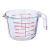 Relaxdays Messbecher Glas, 1 Liter, hitzebeständig, Produktbild-Vorschau 1