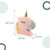Relaxdays Piñata Eenhoorn, met stok en masker, feestpiñata Productafbeelding-voorbeeld 4