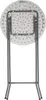 Stehtisch weiß Ø 60cm klappbar Partytisch Bistrotisch Produktbild-Vorschau 4