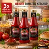 3x Werder Premium Tomaten Ketchup 450 ml – Premium Ketchup Produktbild-Vorschau 2