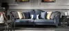 Casa Padrino Luxus Barock Wohnzimmer Set Blau / Gold / Produktbild-Vorschau 4