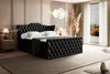 ALTDECOR Boxspringbett mit Fußteil, 2 Matratzen und Topper Produktbild-Vorschau 4