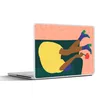 MuchoWow® Laptop Aufkleber Sticker Cover Frau - Blumen - Produktbild-Vorschau 1