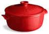 EMILE HENRY Runder Schmortopf Ø 24 cm, 4 l  Grand Cru EH Produktbild-Vorschau 1