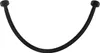 Schwarzer Nylon-Geflechtschlauch 1/2"x1/2", Länge 40 cm Produktbild-Vorschau 1