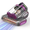 A close-up, angled studio shot of a handheld vacuum cleaner, highlighting its internal components and airflow. Produktbild-Vorschau